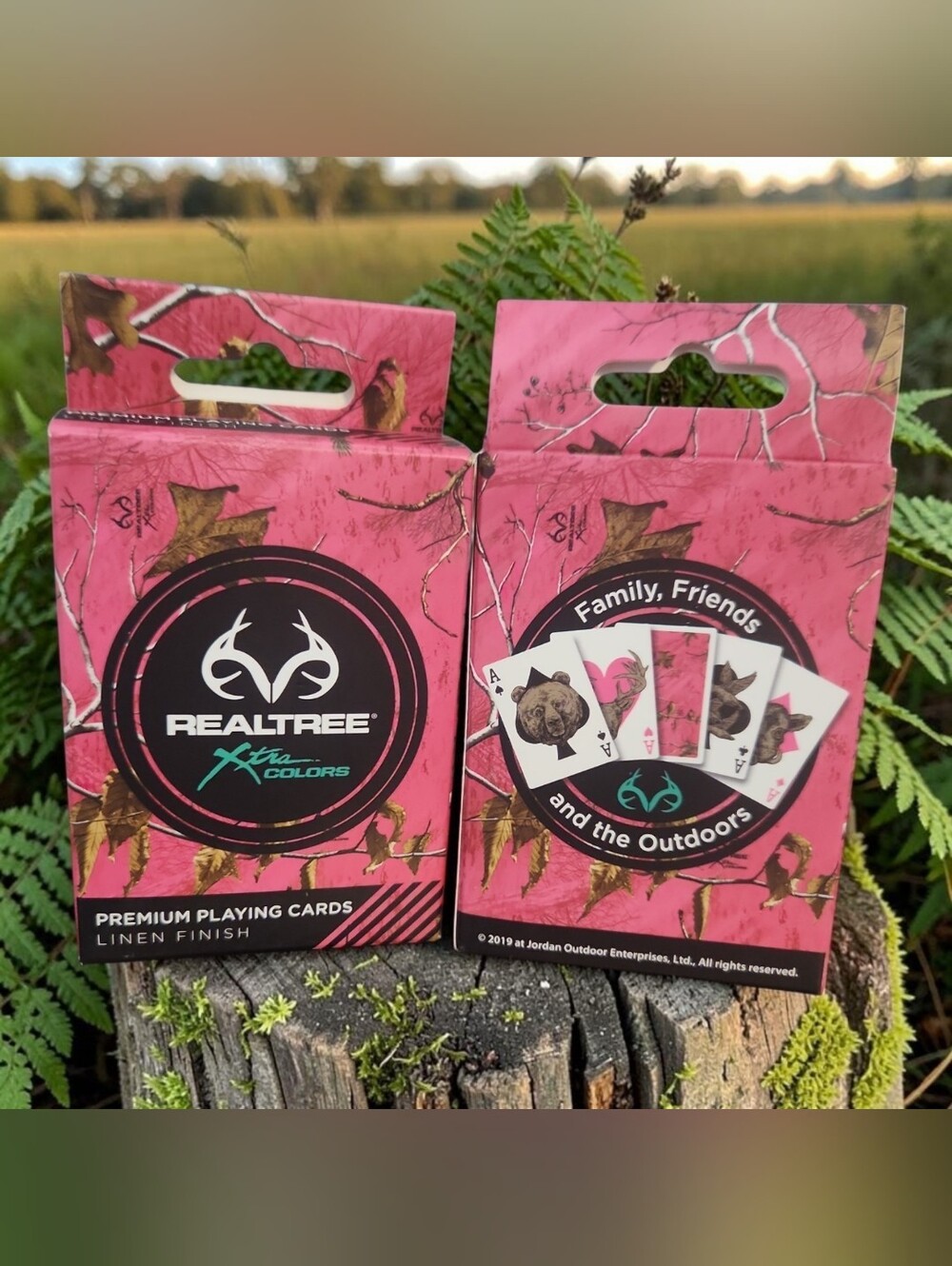 Realtree Pink Paradise Playing Cards - Premium 2 Decks